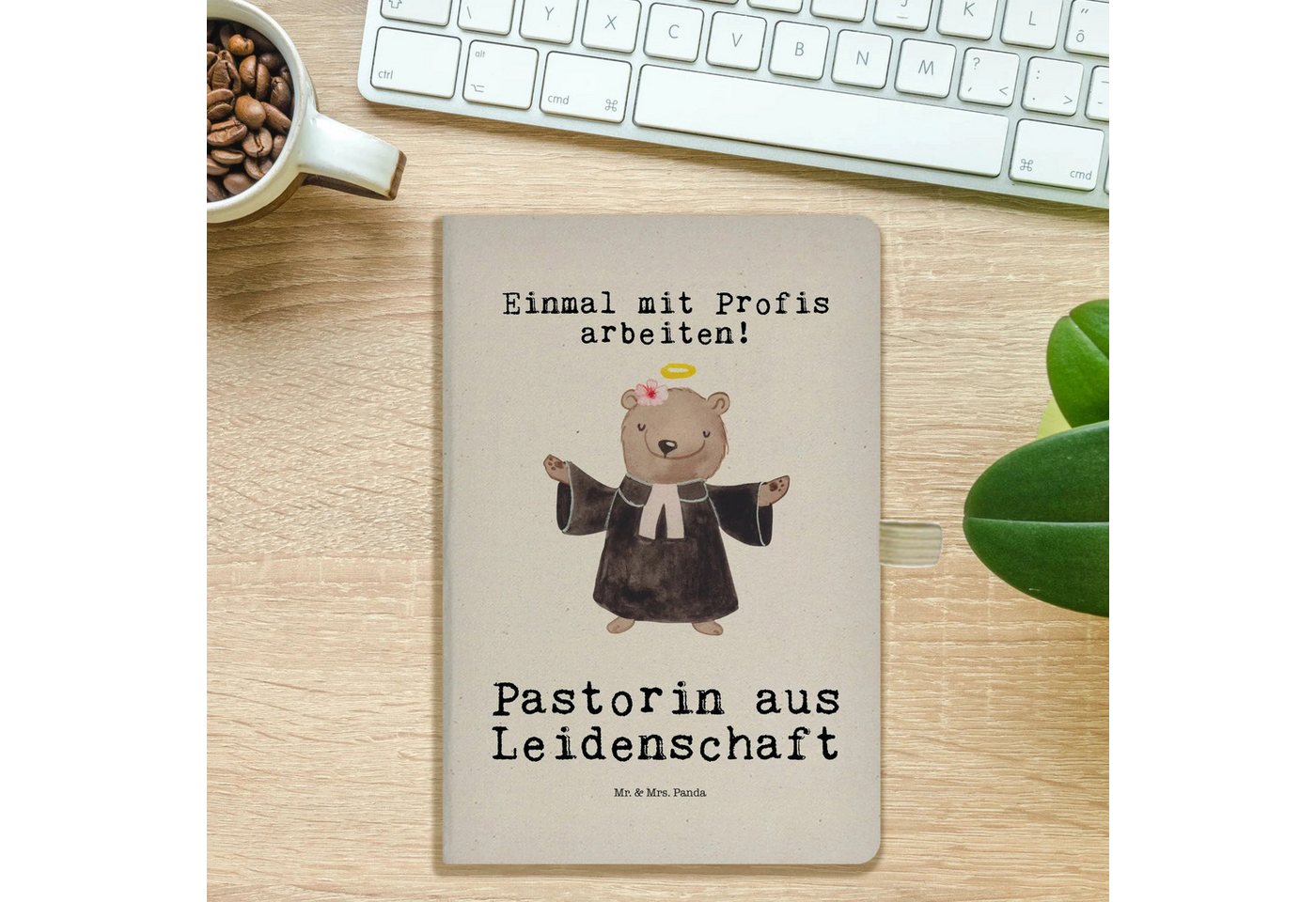Thumbnail - Mr. & Mrs. Panda Notizbuch Pastorin Leidenschaft - Transparent - Geschenk, Dienerin Gottes
Geist Mr. & Mrs. Panda, Hochw...