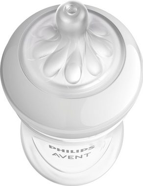 Philips AVENT Flaschensauger Natural Response SCY966/02, 2 Stück mit Anti-colic-Ventil, ab dem 6. Monat