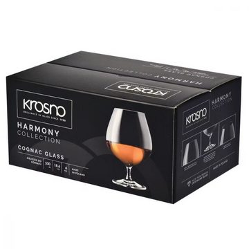 Krosno Cognacglas F579270055041270, Glas, Cognacgläser Harmony 550 ml 6 Stück
