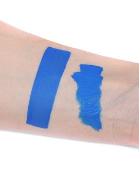 Maskworld Theaterschminke aqua make-up blau Rittersporn Wasserschminke, Hochwertige blaue Wasserschminke mit 12 Gramm Inhalt