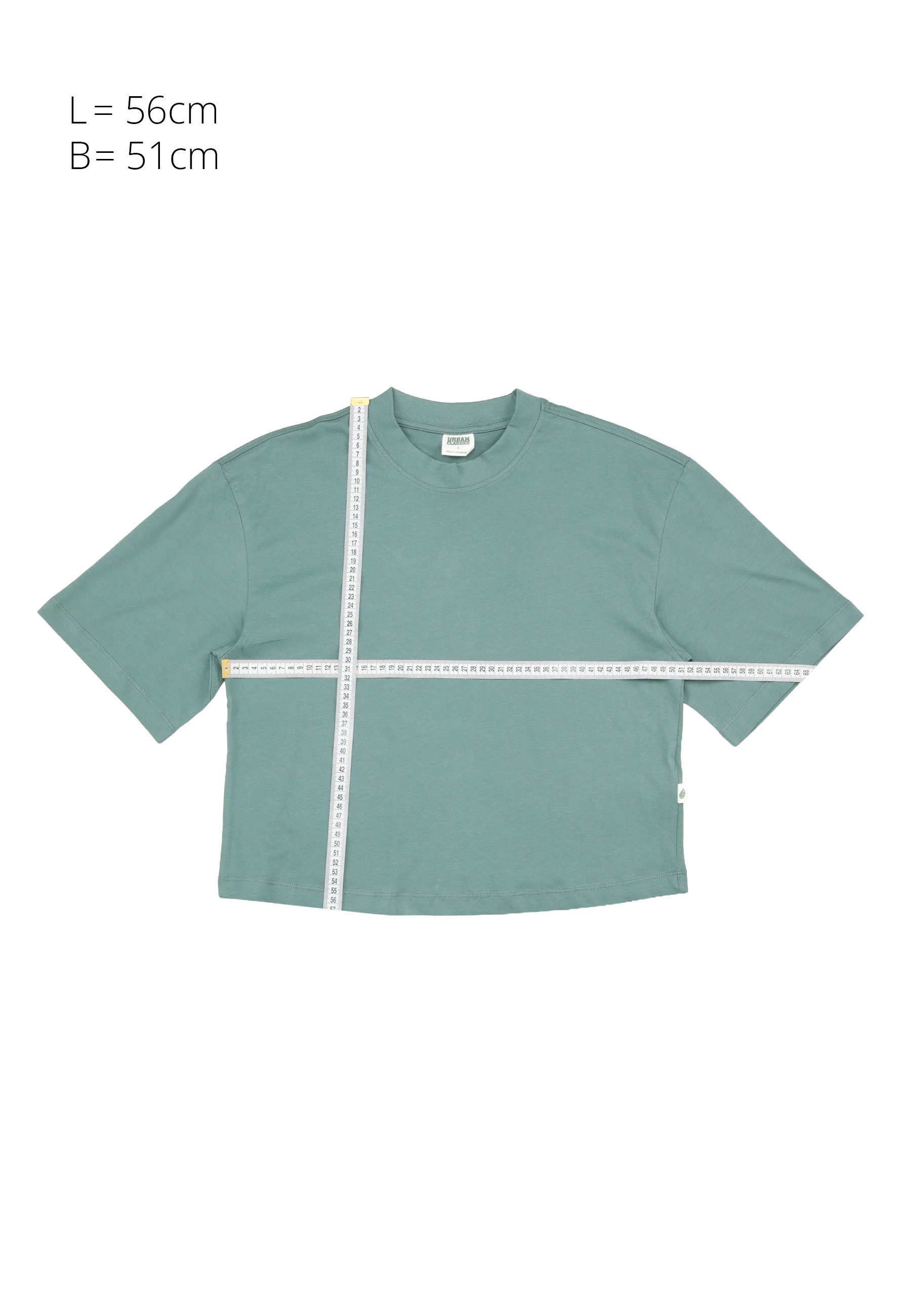 URBAN CLASSICS T-Shirt Urban Classics Damen Ladies Organic Oversized Tee (1-tlg) – Bild 5 von 5
