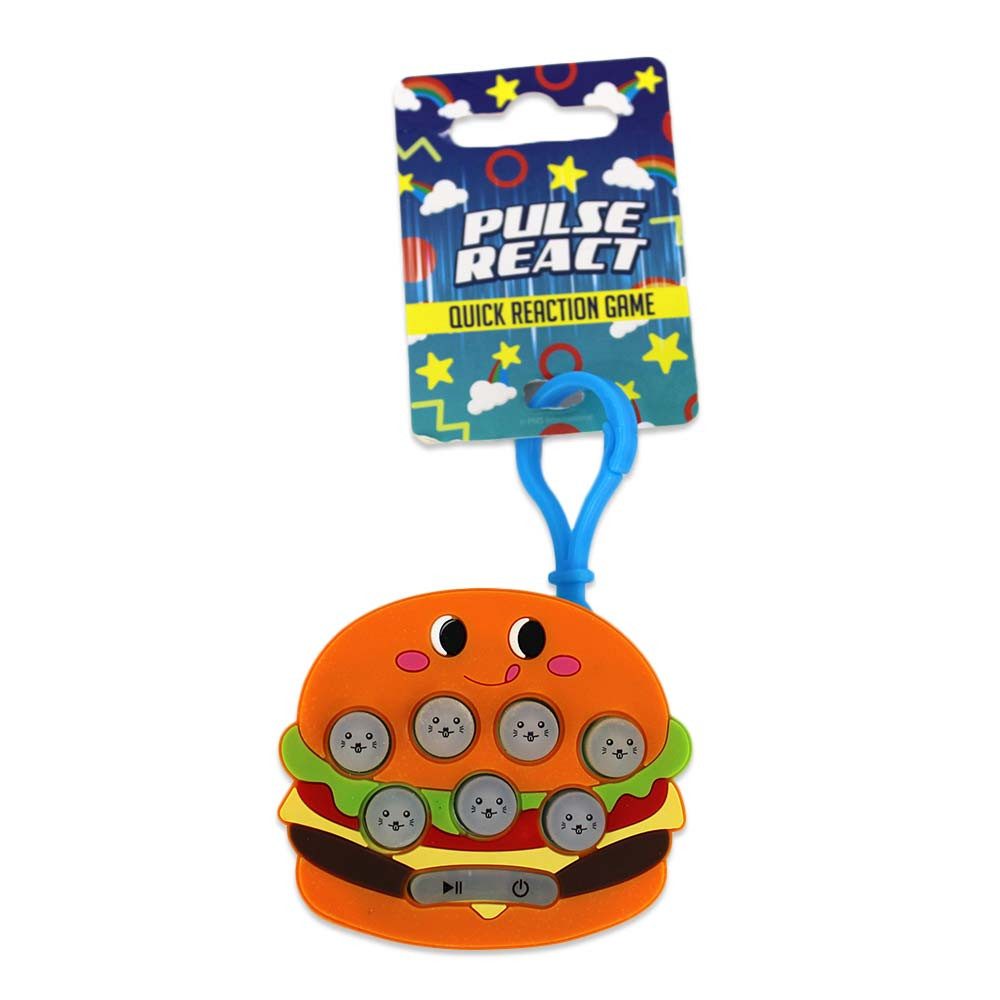 PMS Schlüsselanhänger Reaktionsspiel Kinder als Schlüsselanhänger "Fast Food"