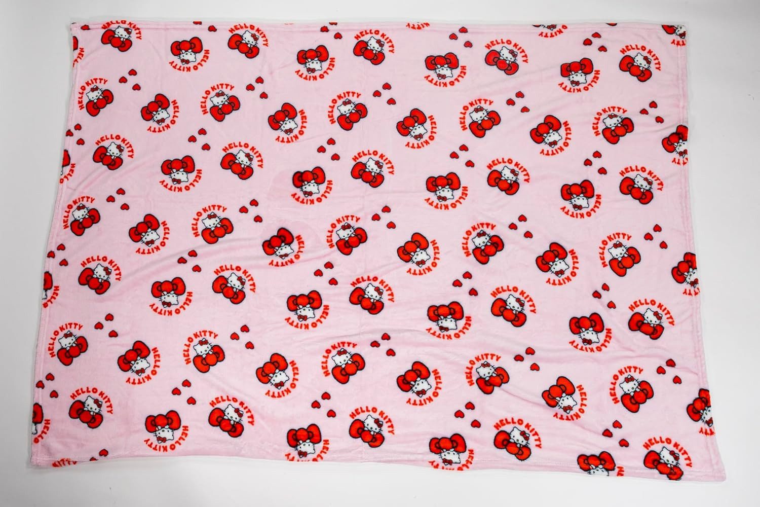 Wohndecke Hello Kitty Wohndecke Flauschdecke Kuscheldecke 110 x 150 cm, AY!Max, Langlebig