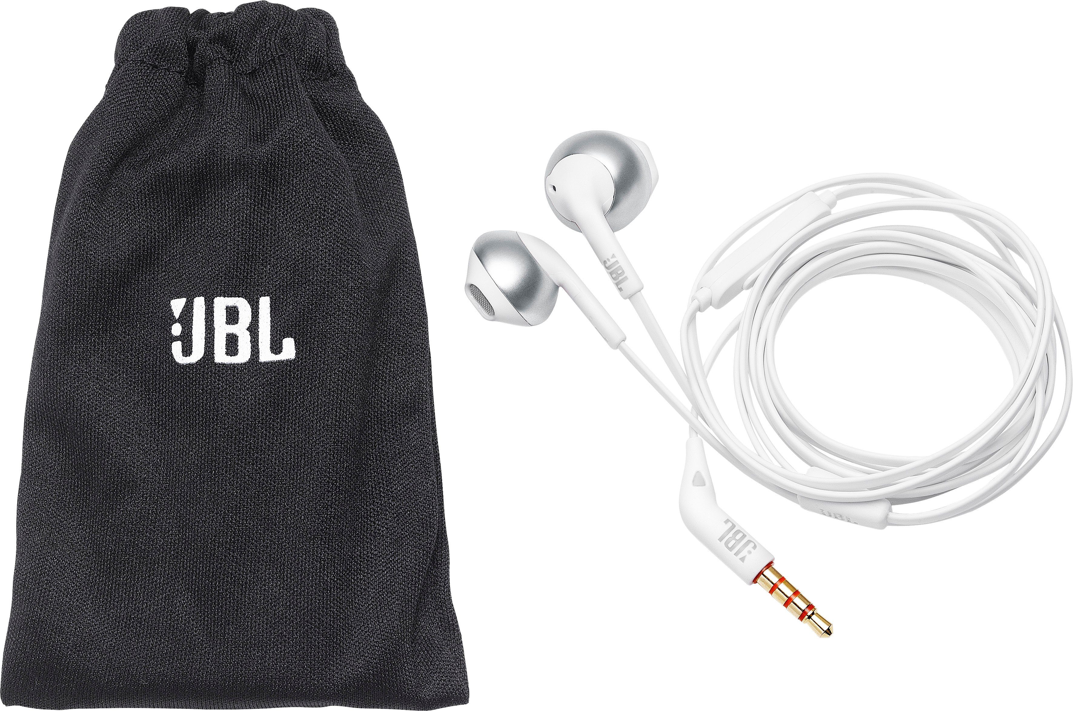 In-Ear-Kopfhörer TUNE silberfarben JBL 205