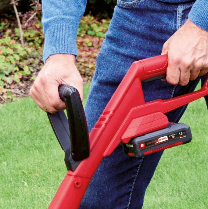 Einhell Akku-Rasentrimmer GC-CT 18/24 Li P-Solo, 24 cm Arbeitsbreite Messer, ohne Akku und Ladegerät – Bild 4 von 5