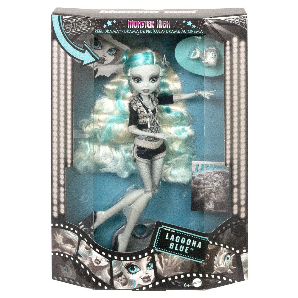 Mattel® Anziehpuppe Monster High "Reel Drama" Sammlerpuppe - Lagoona Blue i günstig online kaufen