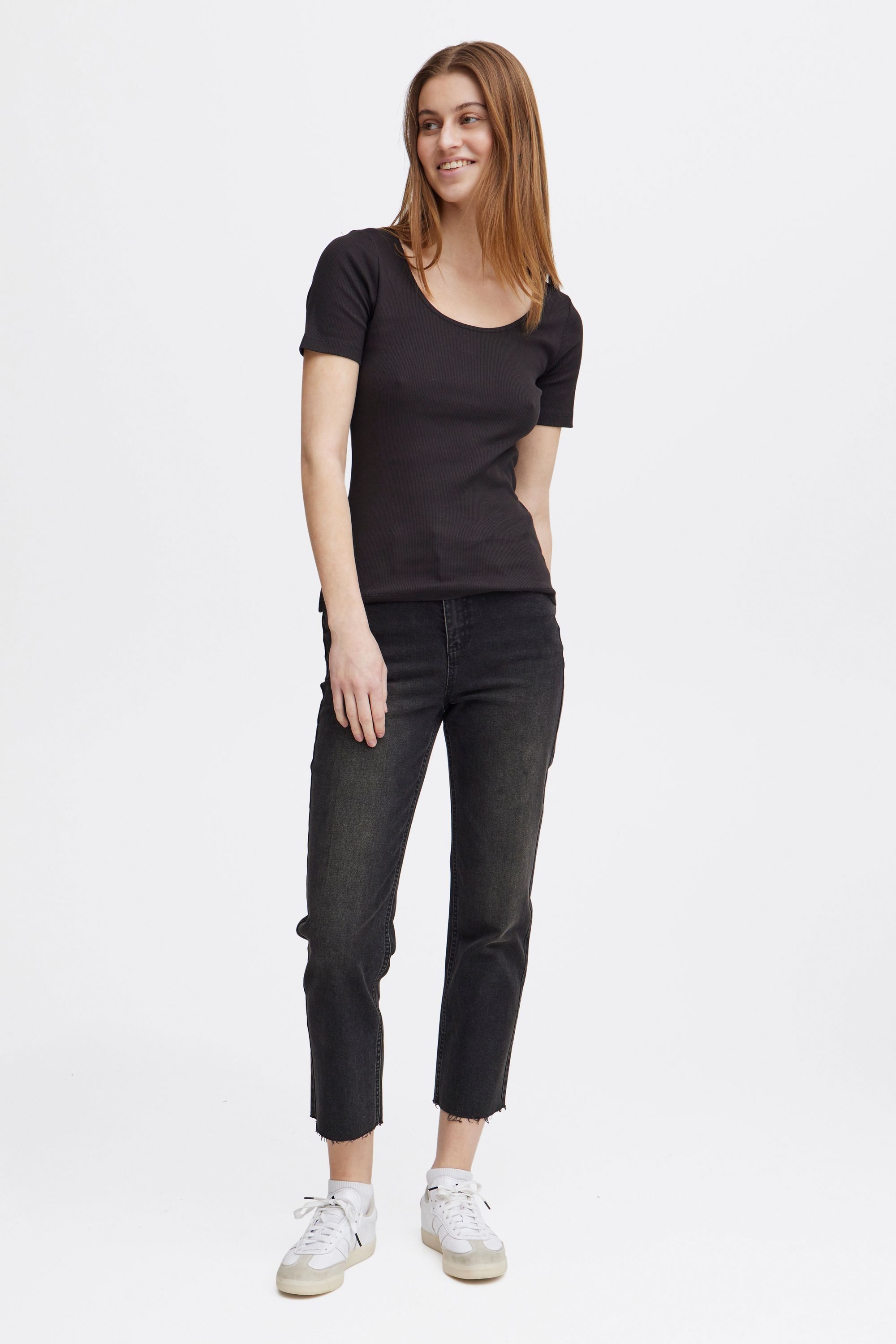 OXMO T-Shirt OXIsan 2Pack Basic T-Shirt aus Rippstoff günstig online kaufen