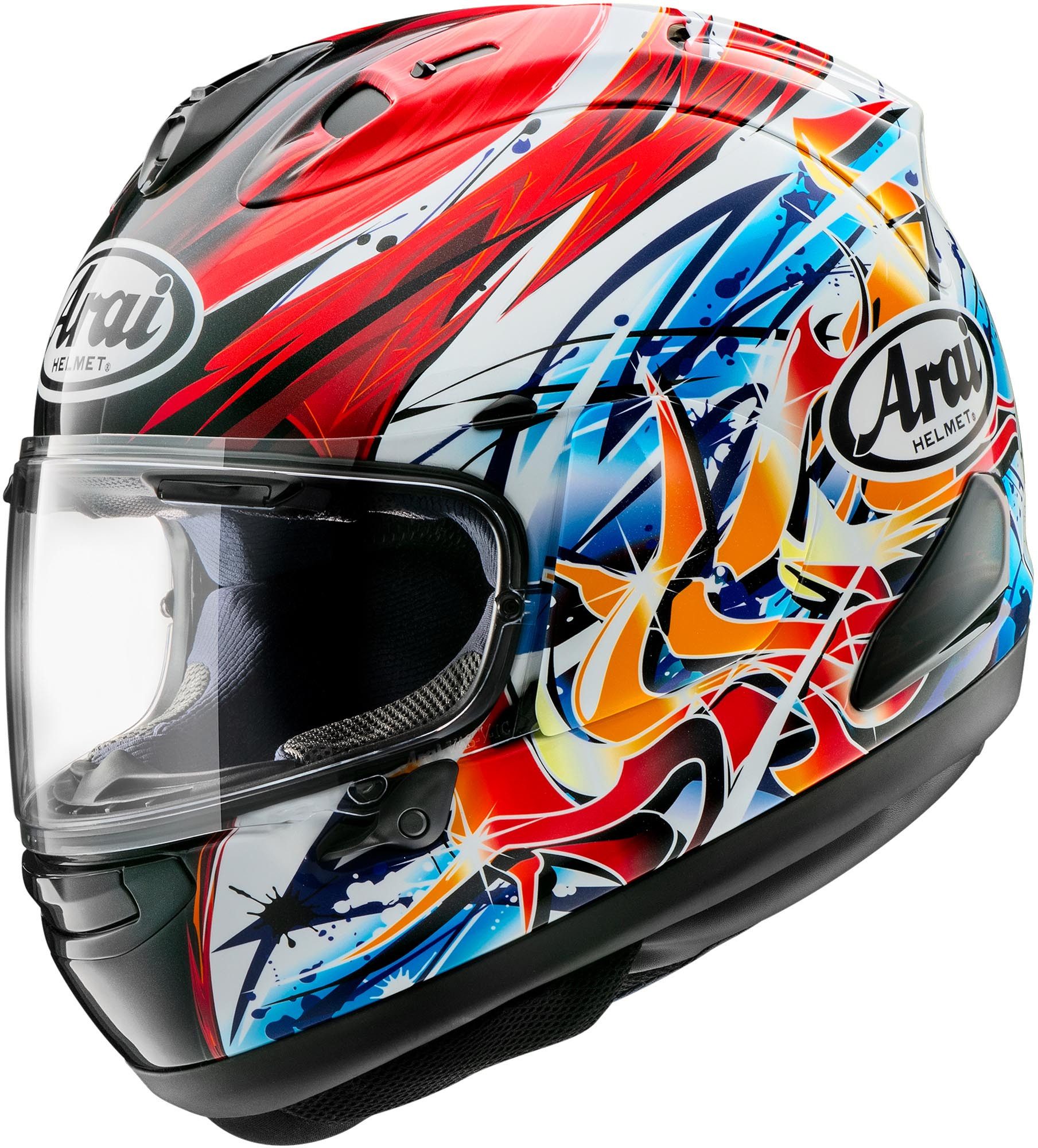 Arai Motorradhelm RX-7V Evo Nagashima Replica Helm, Pinlockscheibe enthalten