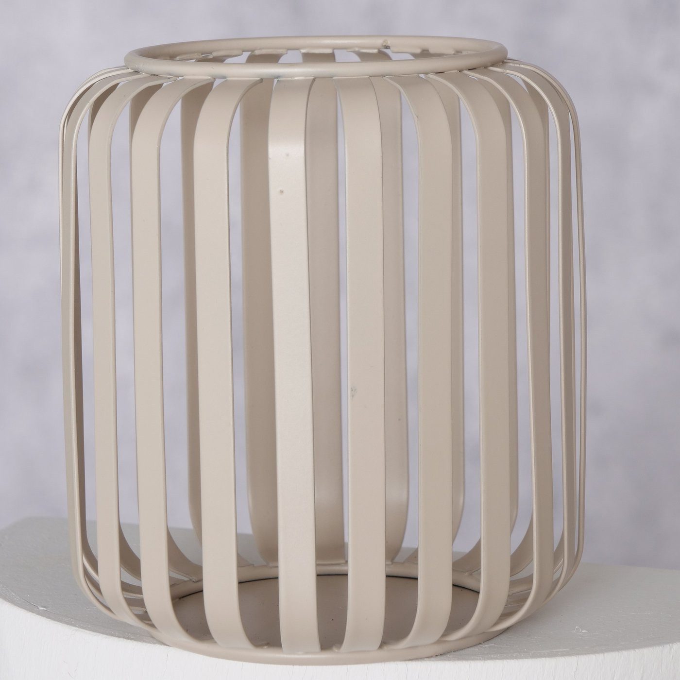 BOLTZE Windlicht Windlicht Viki Beige (1 günstig online kaufen