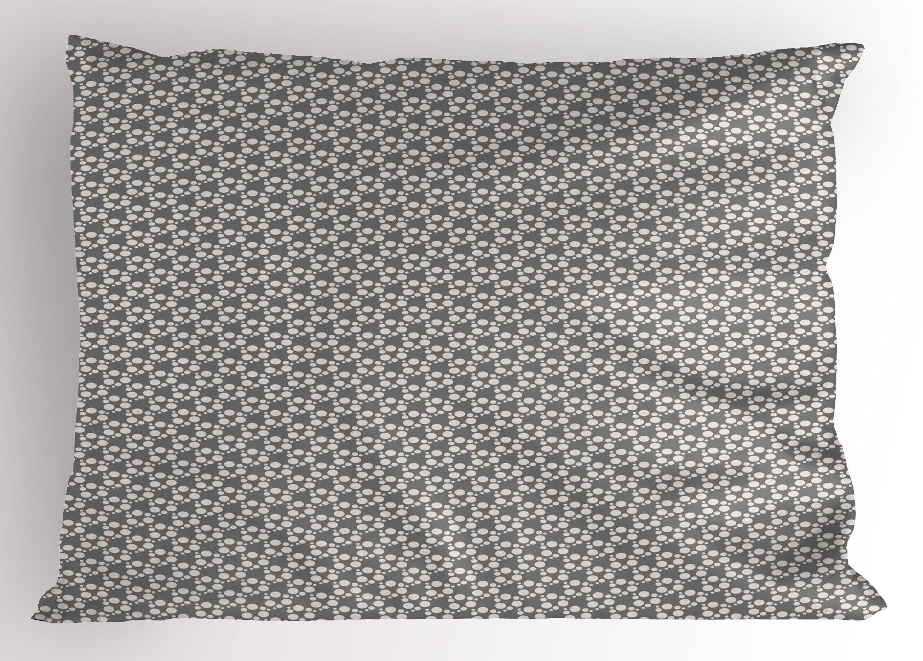 Kissenbezüge Dekorativer Standard King Size Gedruckter (1 Retro dots Runden Abakuhaus Kissenbezug, Stück), Muster Unregelmäßige
