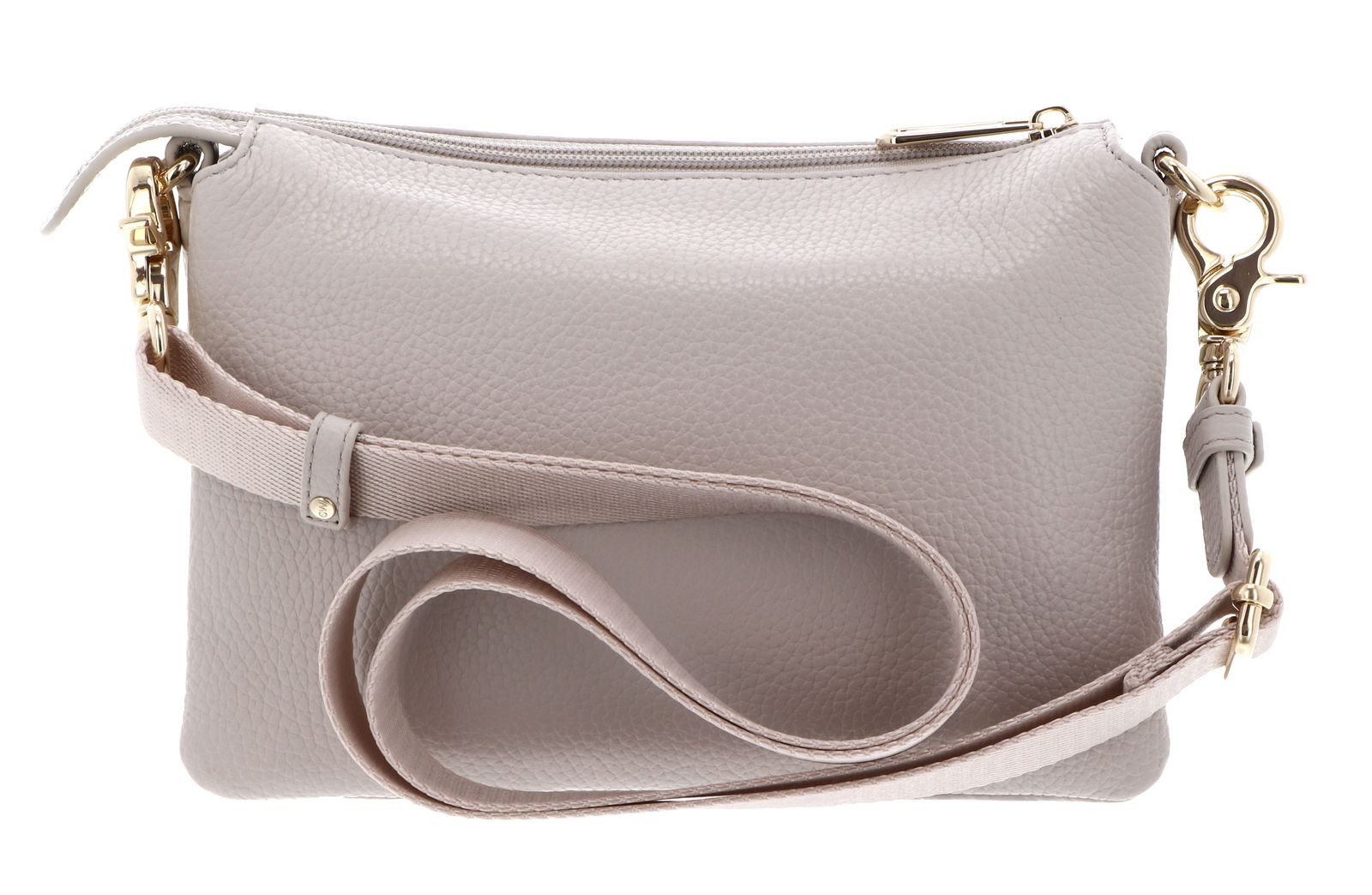 Mandarina Duck Umhängetasche Crossbody Bag, aus echtem Rindsleder
