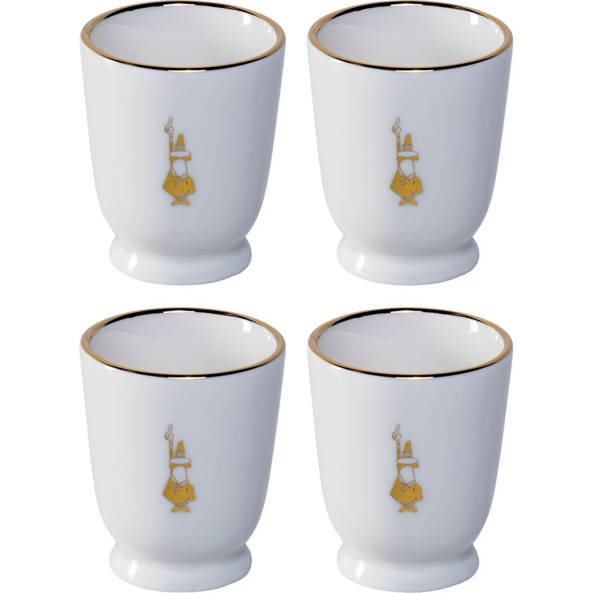 BIALETTI Устаткування для чаю Set 4 Biccherini Pure