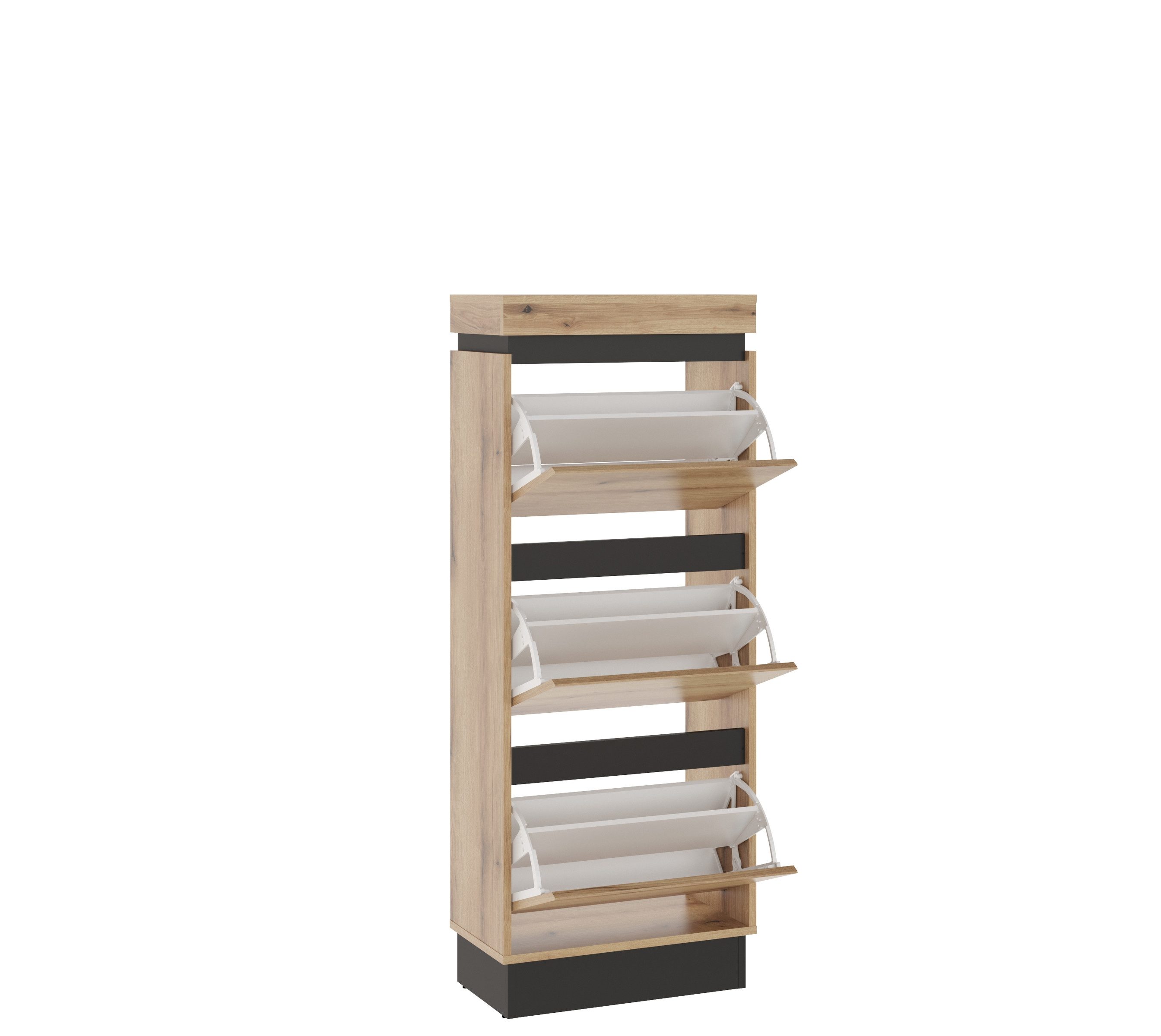 freiraum Schuhkipper CORTE, in Coast Evoke Eiche - 53,8x136,3x29cm (BxHxT)