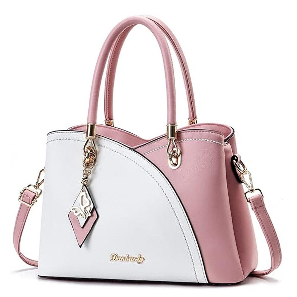 RWEUOQ Henkeltasche Handtasche mit Quasten, Patchwork-Farbe, günstig online kaufen