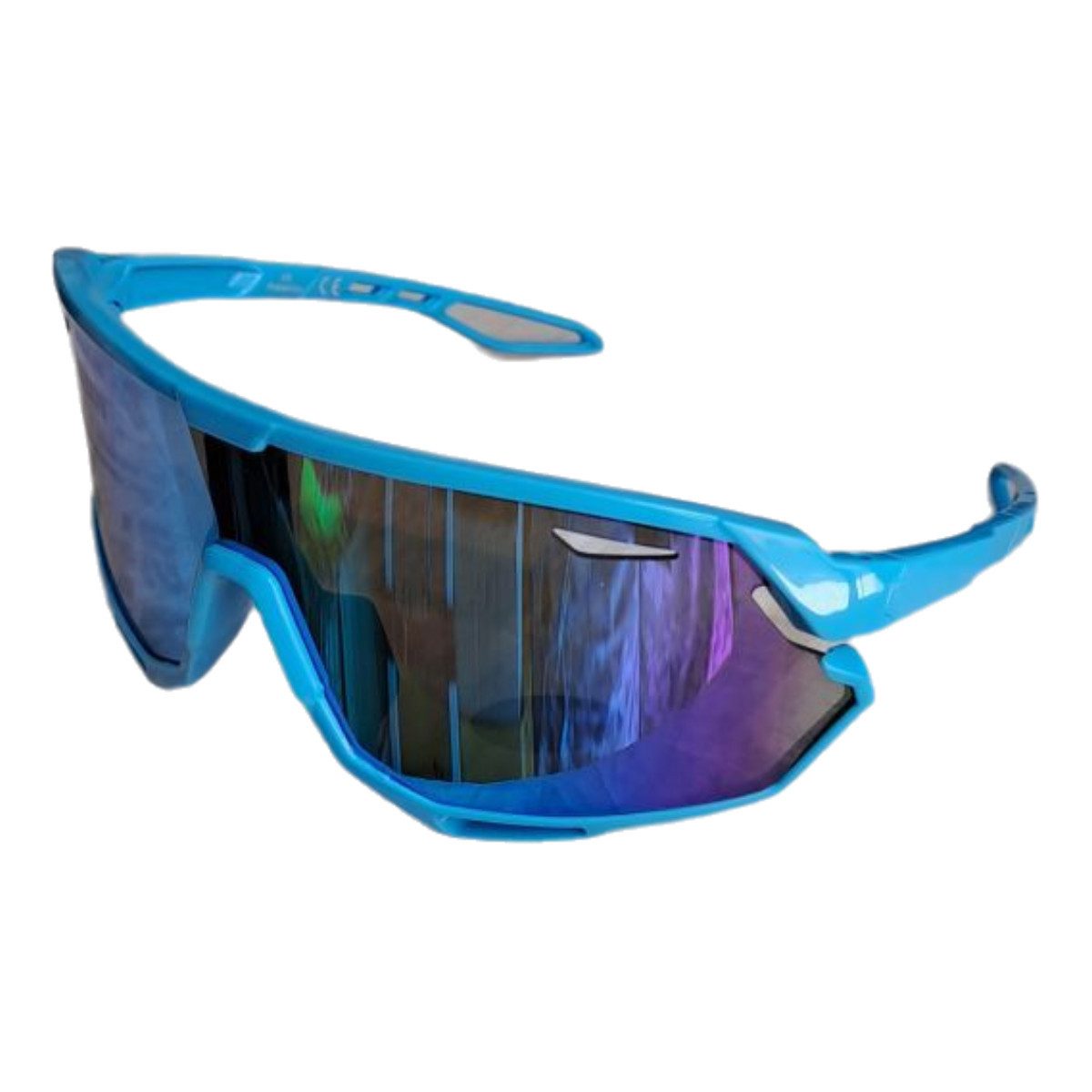 Sonnenbrille Kinder Sonnenbrille Radbrille Sportbrille Fahrrad Brille LS5056 Blau-b