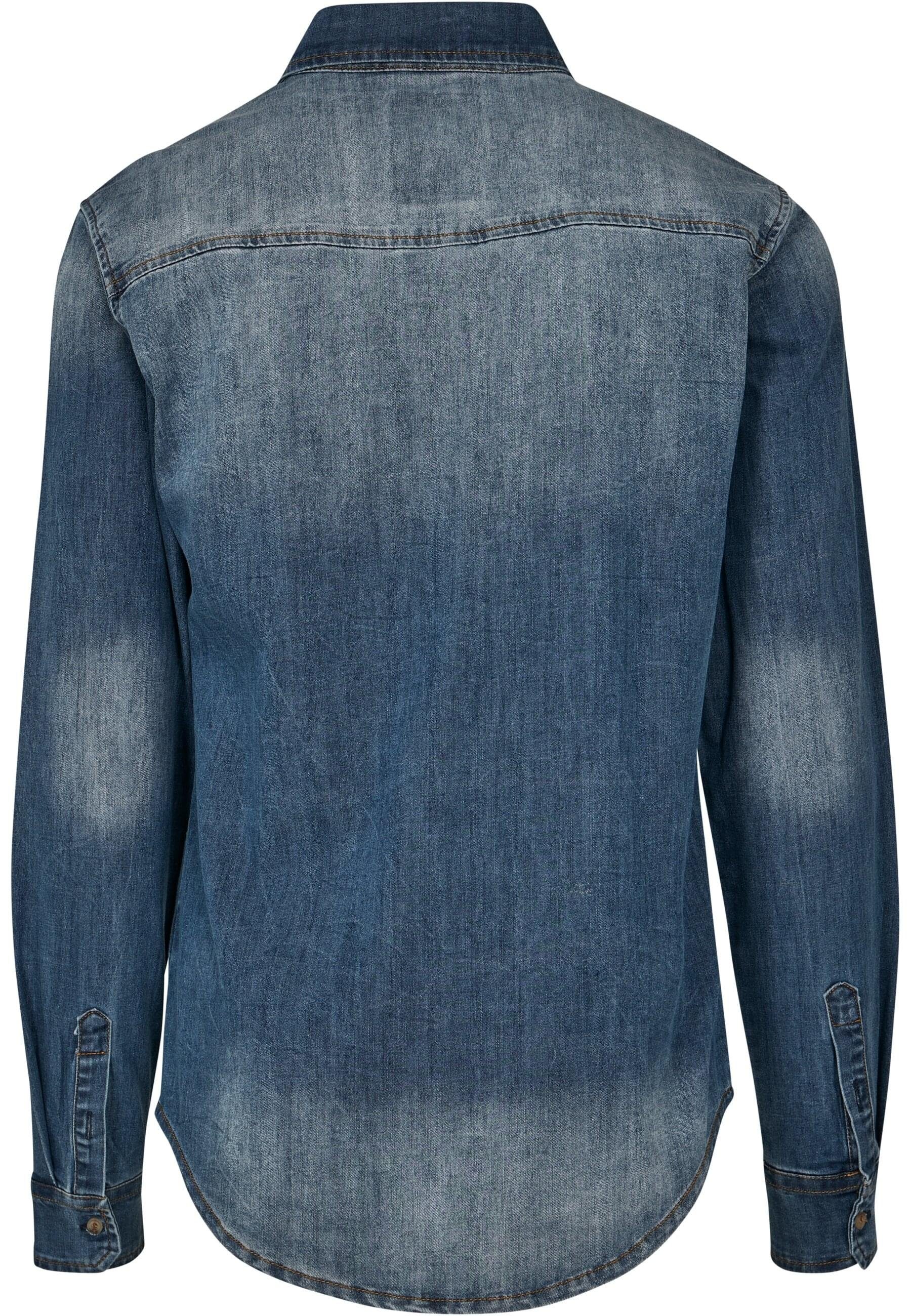 Brandit Langarmhemd Brandit Herren Riley Denim günstig online kaufen