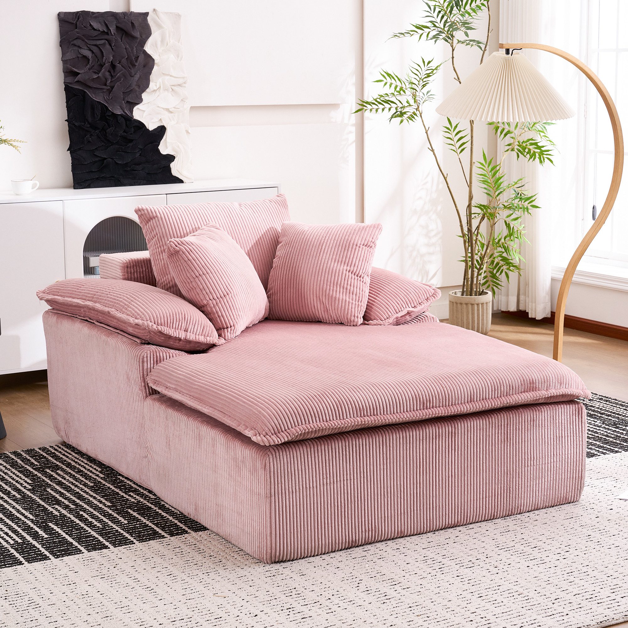 Odikalo Loungesofa Schlafsofa Relaxsofa Freizeitsofa Polstermöbel mehrfarbi günstig online kaufen