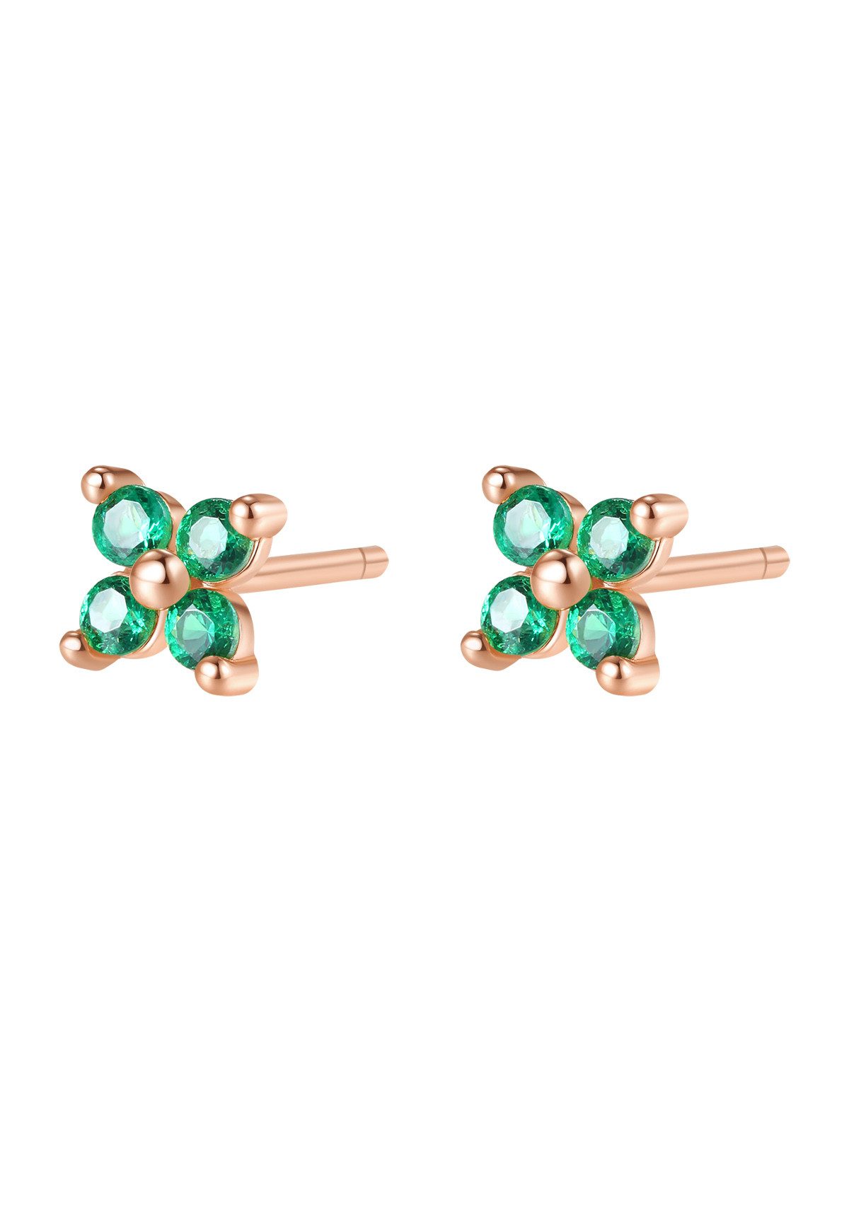 Hey Happiness Paar Ohrstecker Gänseblümchen Kristalle, günstig online kaufen