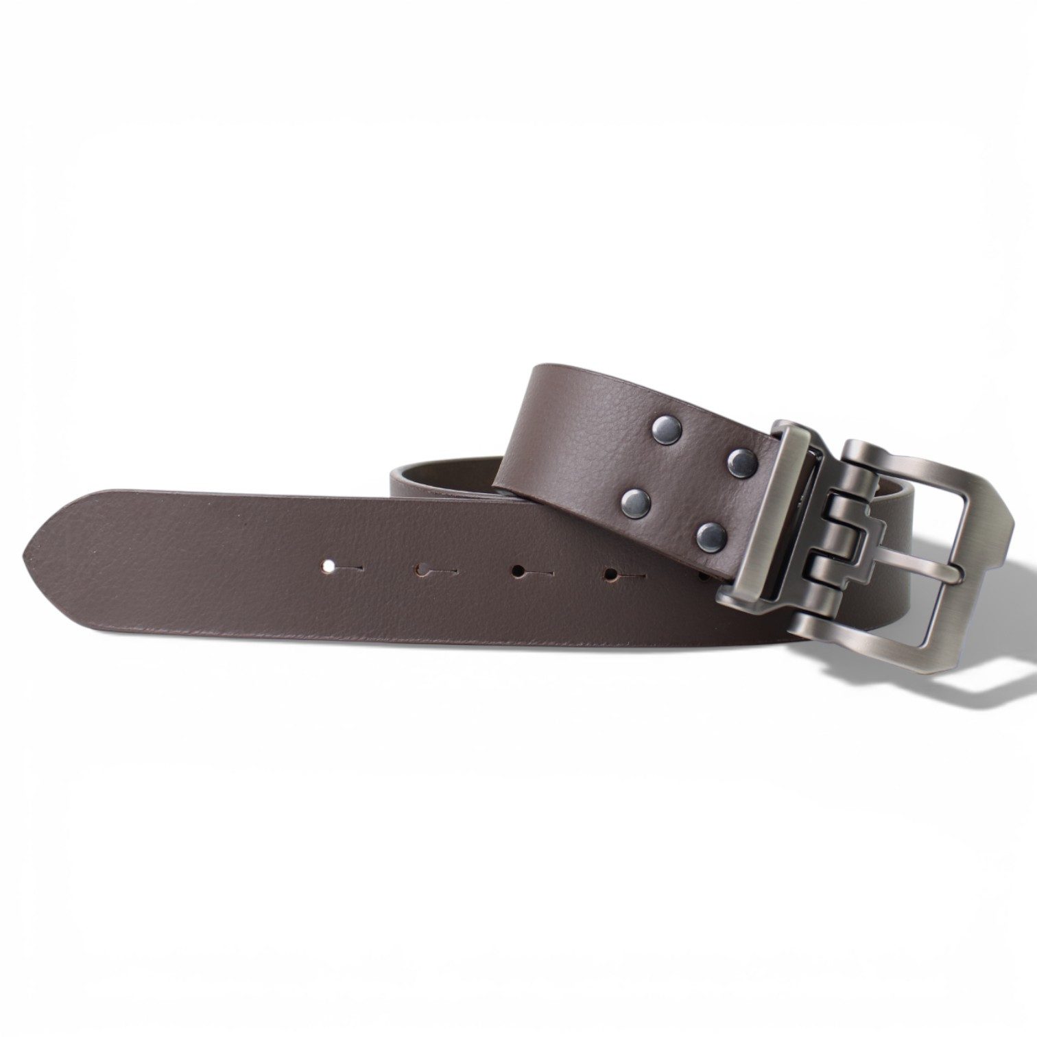 FRONHOFER Hüftgürtel Herren Büffelleder breit (1-St) Dornschnalle, für Jeans