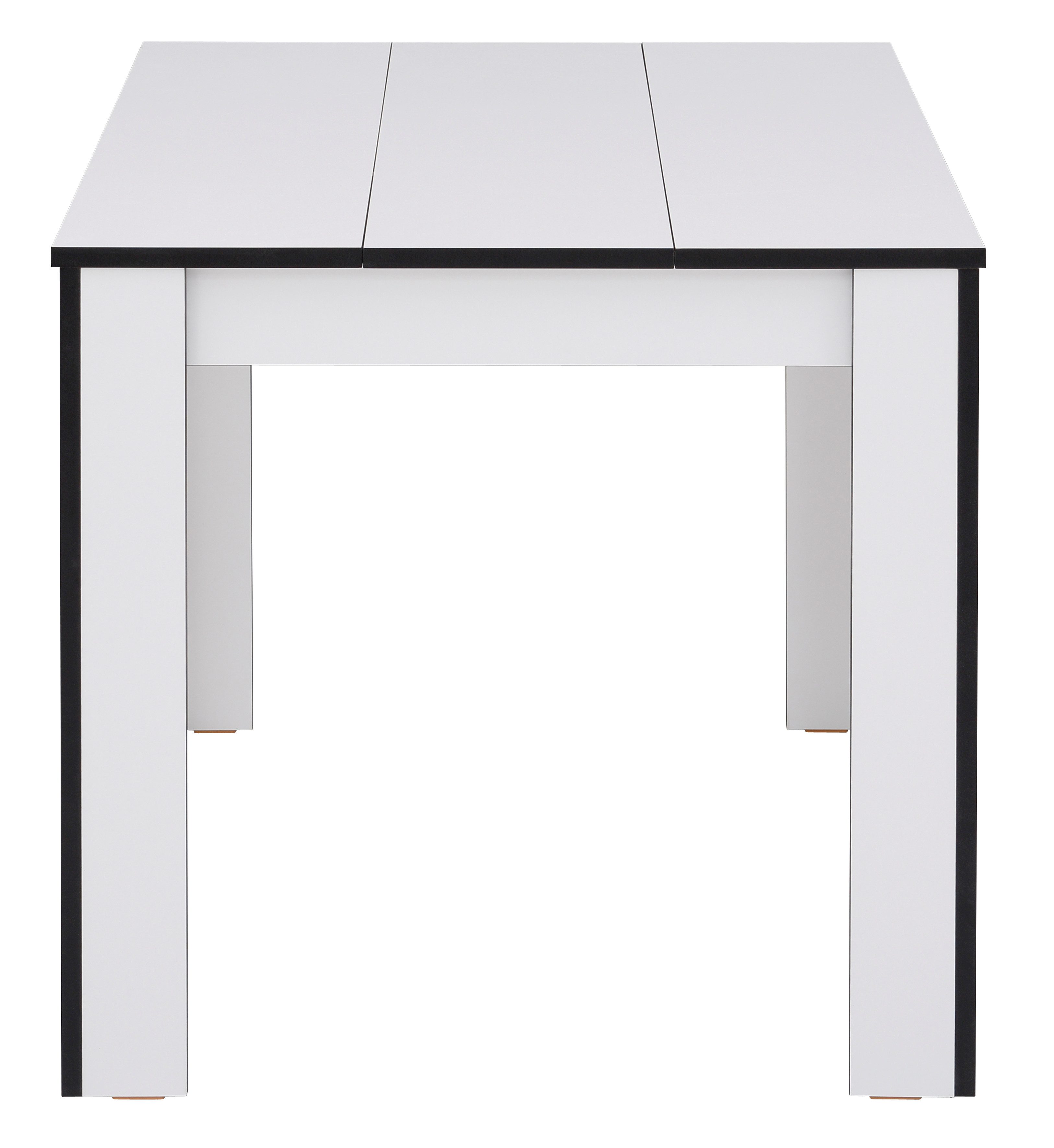 Home affaire Esstisch Bergamo Küchentisch, pflegeleichter Esstisch, erhältlich in 3 Größen, 140 cm ausziehbar