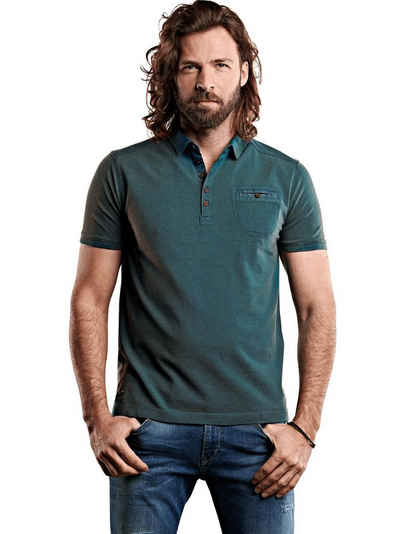 emilio adani T-Shirt »sportives Poloshirt«