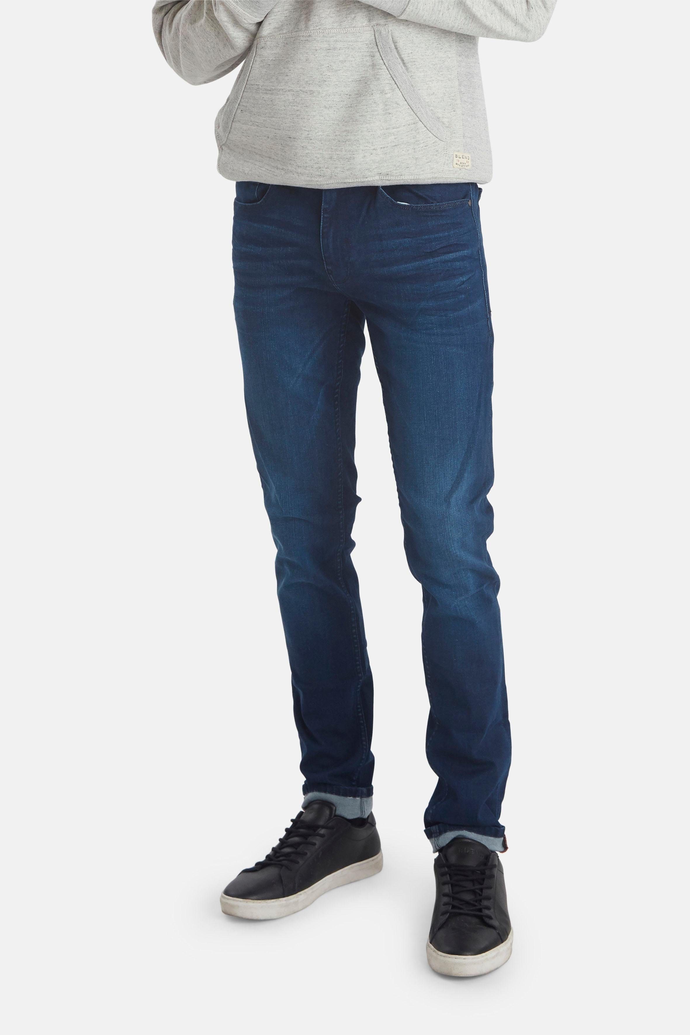 Multiflex darkblue Slim-fit-Jeans Blend Jet