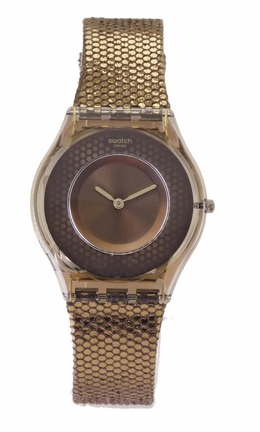 Swatch Quarzuhr Swatch Damen Quarz Uhr SFC105 HEXED X64