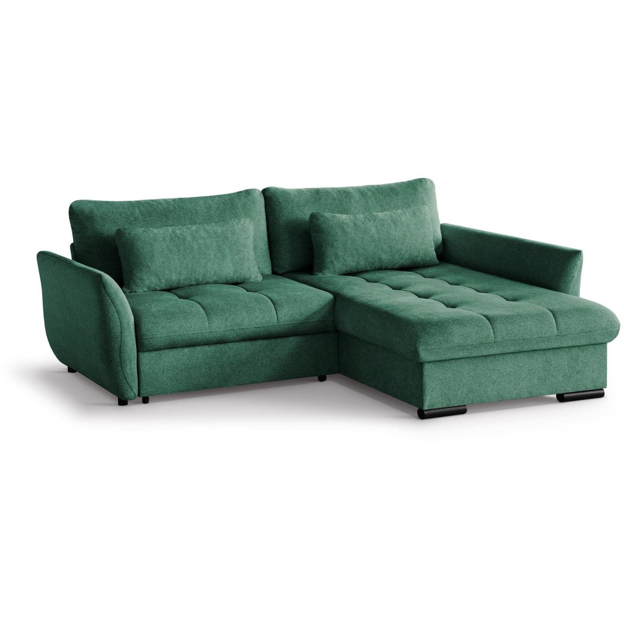 Beautysofa Ecksofa Caro, Lieferung beinhaltet die günstig online kaufen