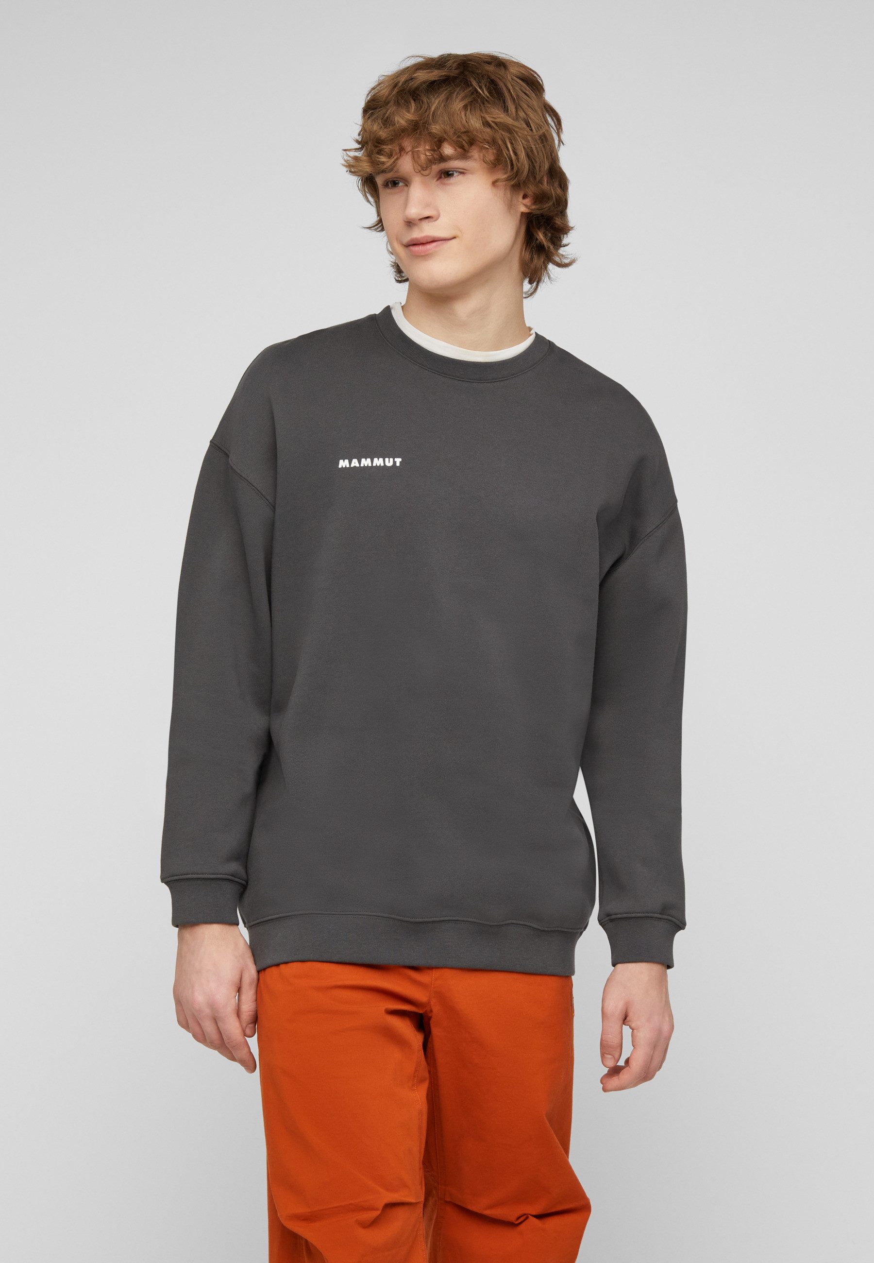 Mammut Fleecepullover Mammut Base ML Crew Neck Men Mini Logo
