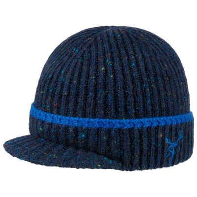 Stetson Beanie (1-St) Strickmütze mit Umschlag, Made in Italy