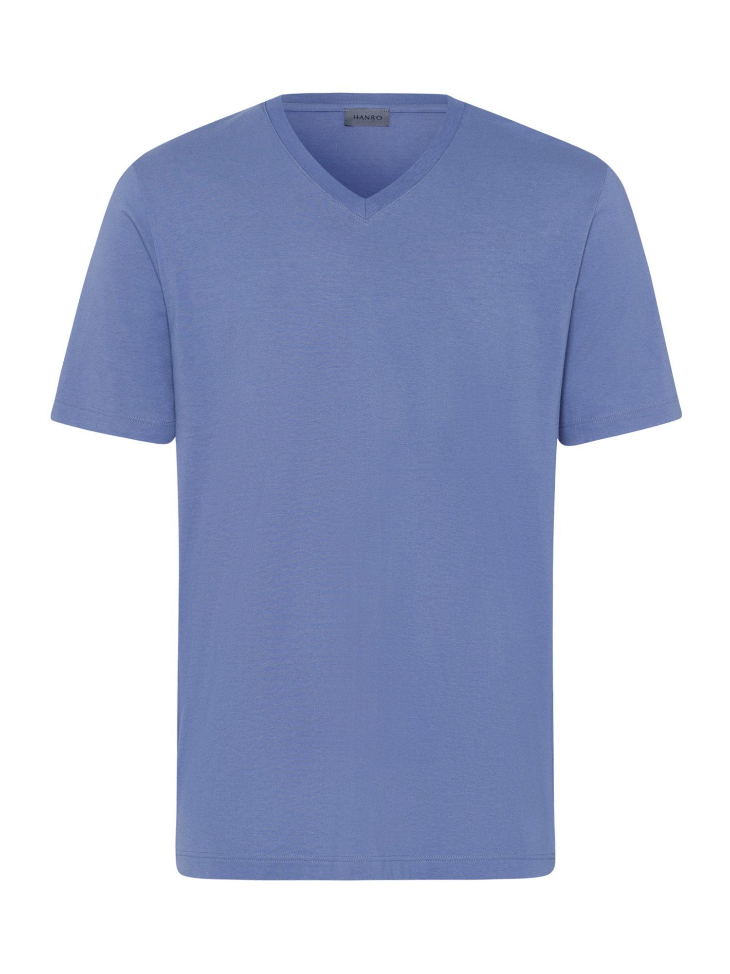 Hanro V-Shirt Living labrador Shirts blue