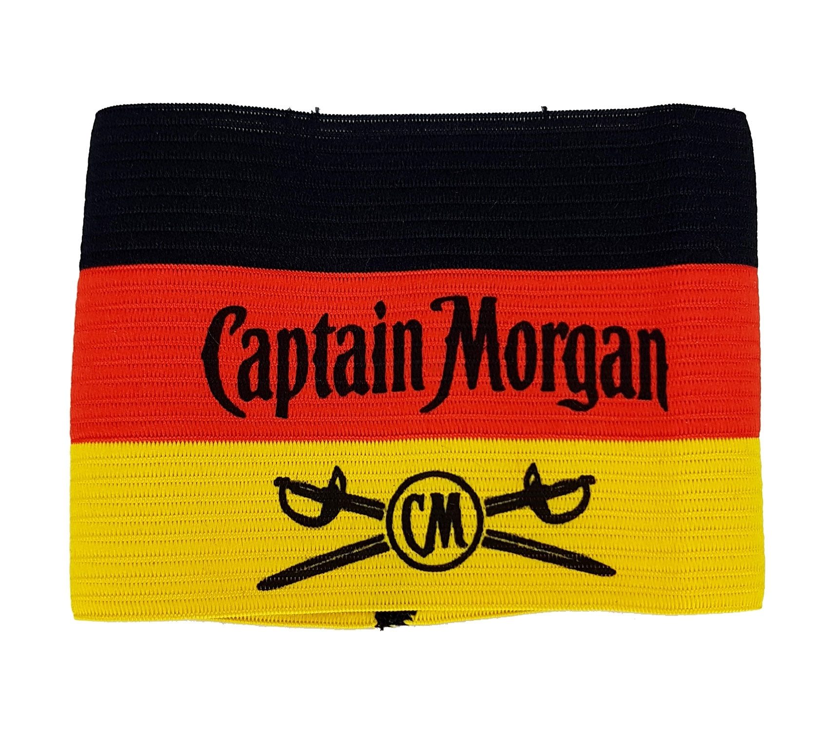 Captain Morgan Schweißband 2x Captain Morgan WM EM Fußball Kapitänsband Armband Schweißband i