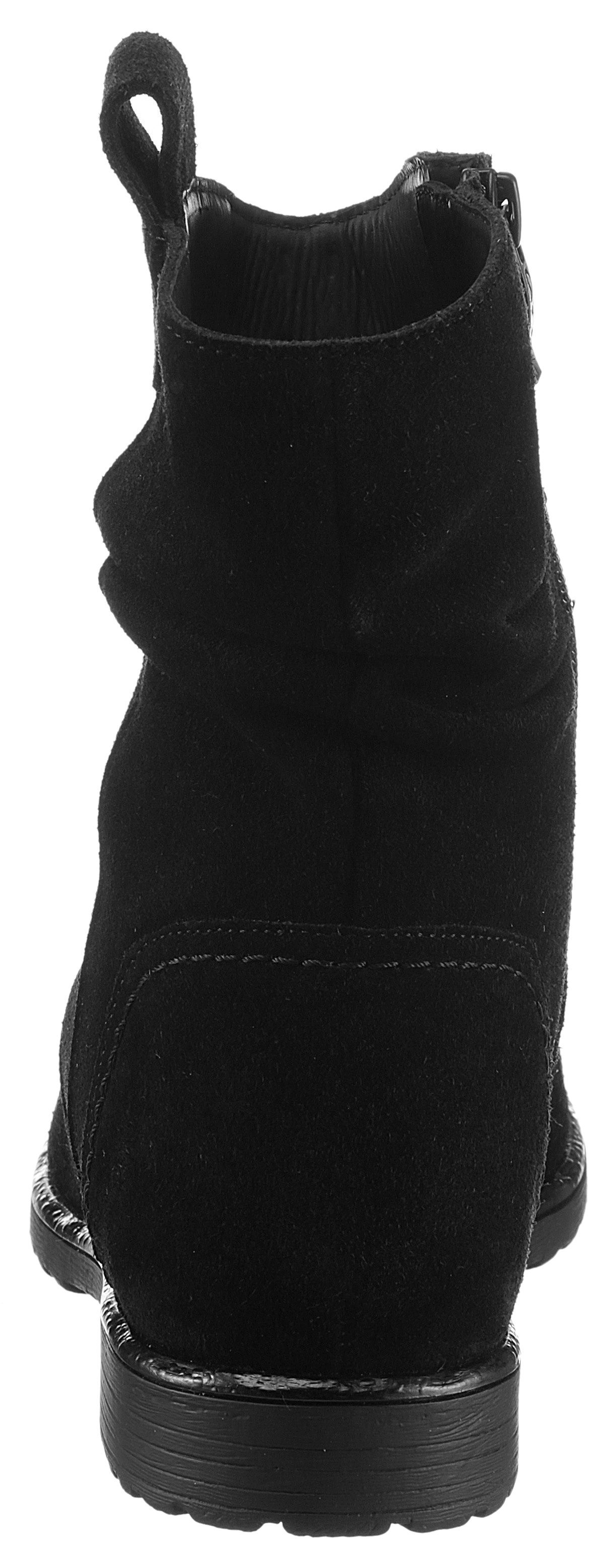LIVERPOOL Stiefelette mit schwarz G slouchy-Schaft, Ara Weite