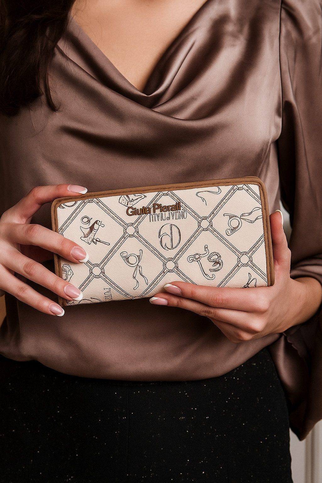 Giulia Pieralli Geldbörse Damen Portemonnaie XXL – Stil trifft auf maximale günstig online kaufen