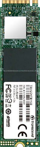 Transcend MTE110S PCIe SSD 128GB interne SSD (128 GB) 1500 MB/S Lesegeschwindigkeit, 550 MB/S Schreibgeschwindigkeit