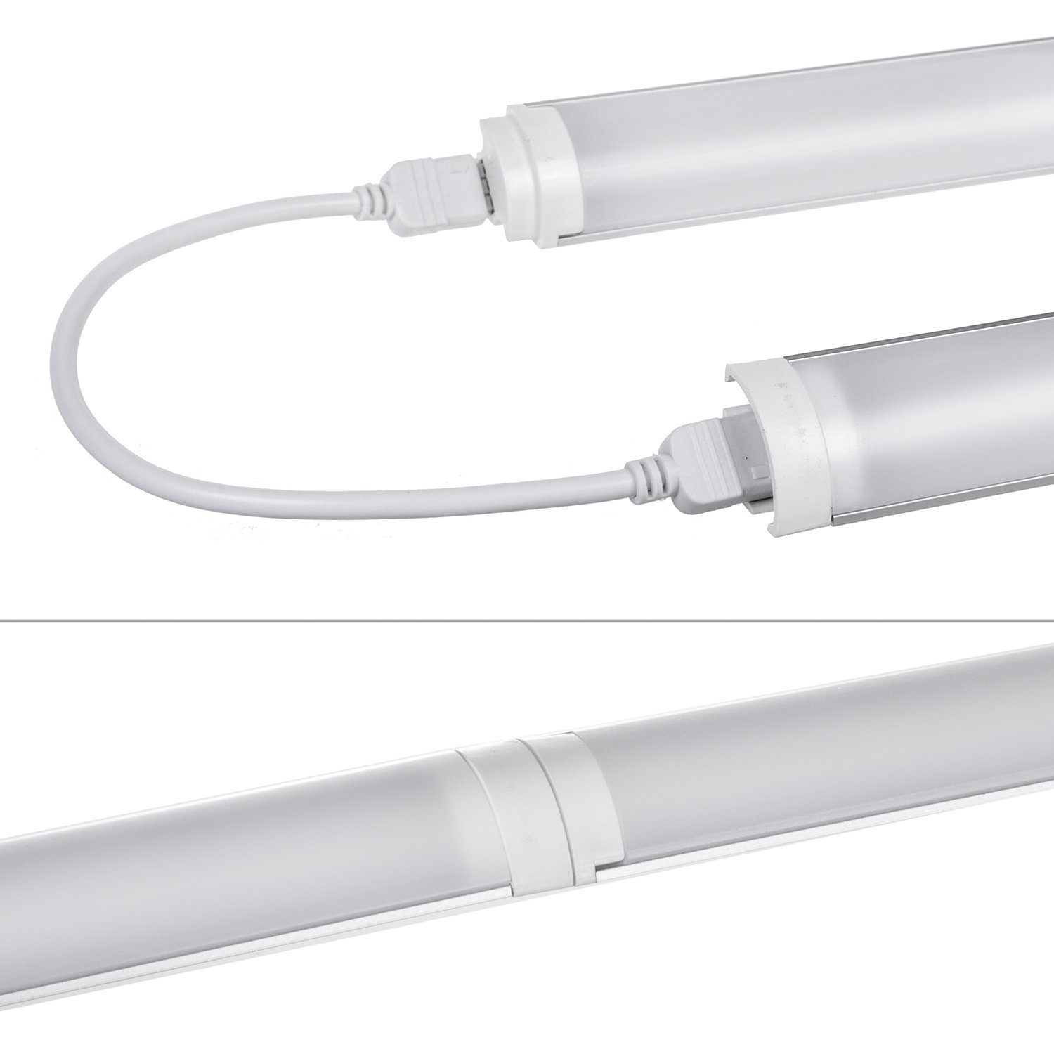 Maclean LED Unterbauleuchte MCE245, Linear LED Unterbauleuchten Fernbedienung Kaltweiß
