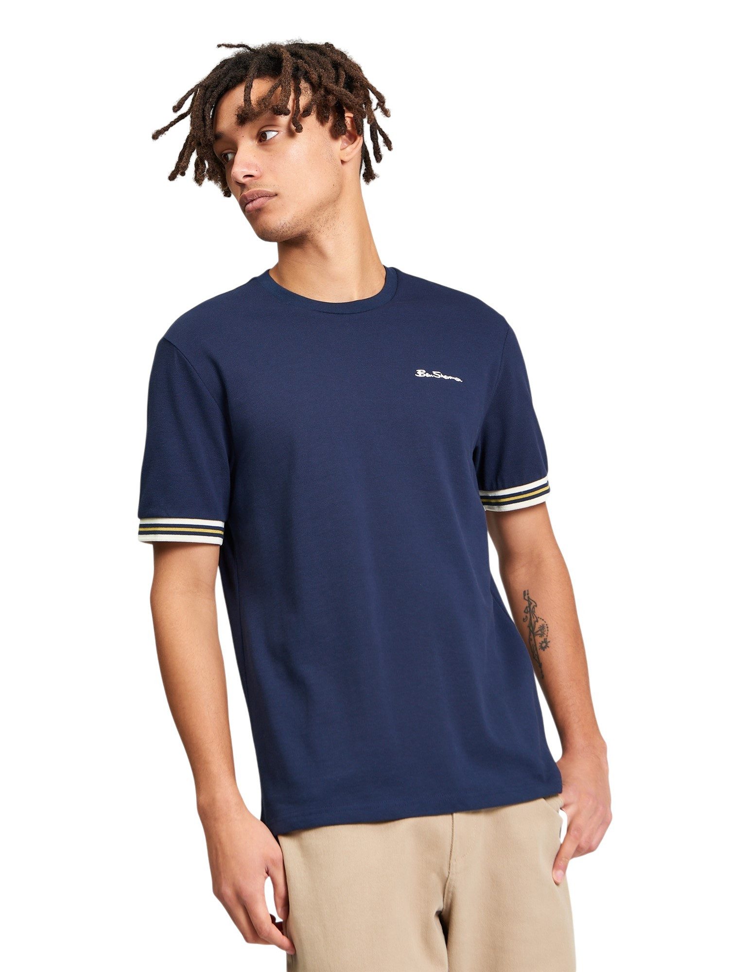 Ben Sherman T-Shirt T-Shirt Ben Sherman Pique Tipped