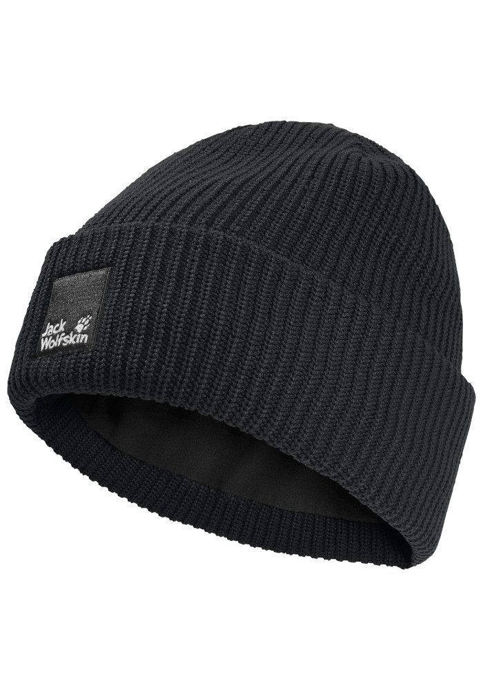 Jack Wolfskin Beanie PERGAMON BEANIE Strickmütze, winddicht, warm