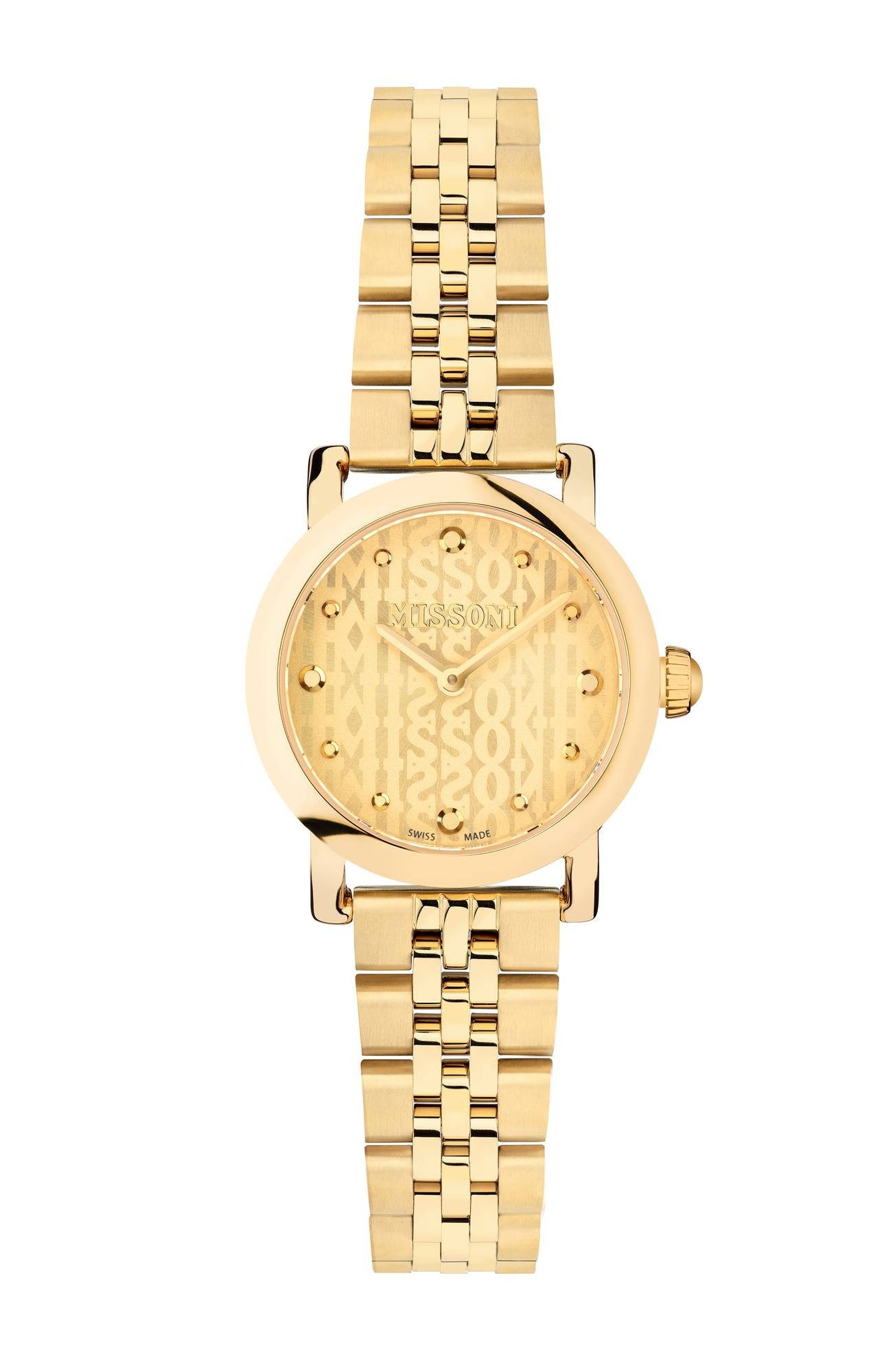 Missoni Schweizer Uhr Mini Monogram