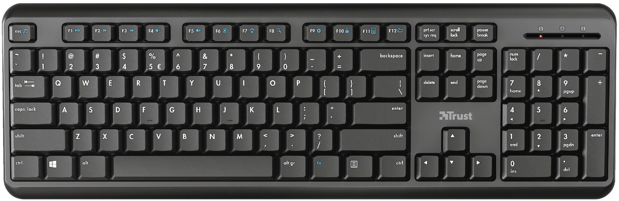 Trust TK-350 Wireless-Tastatur