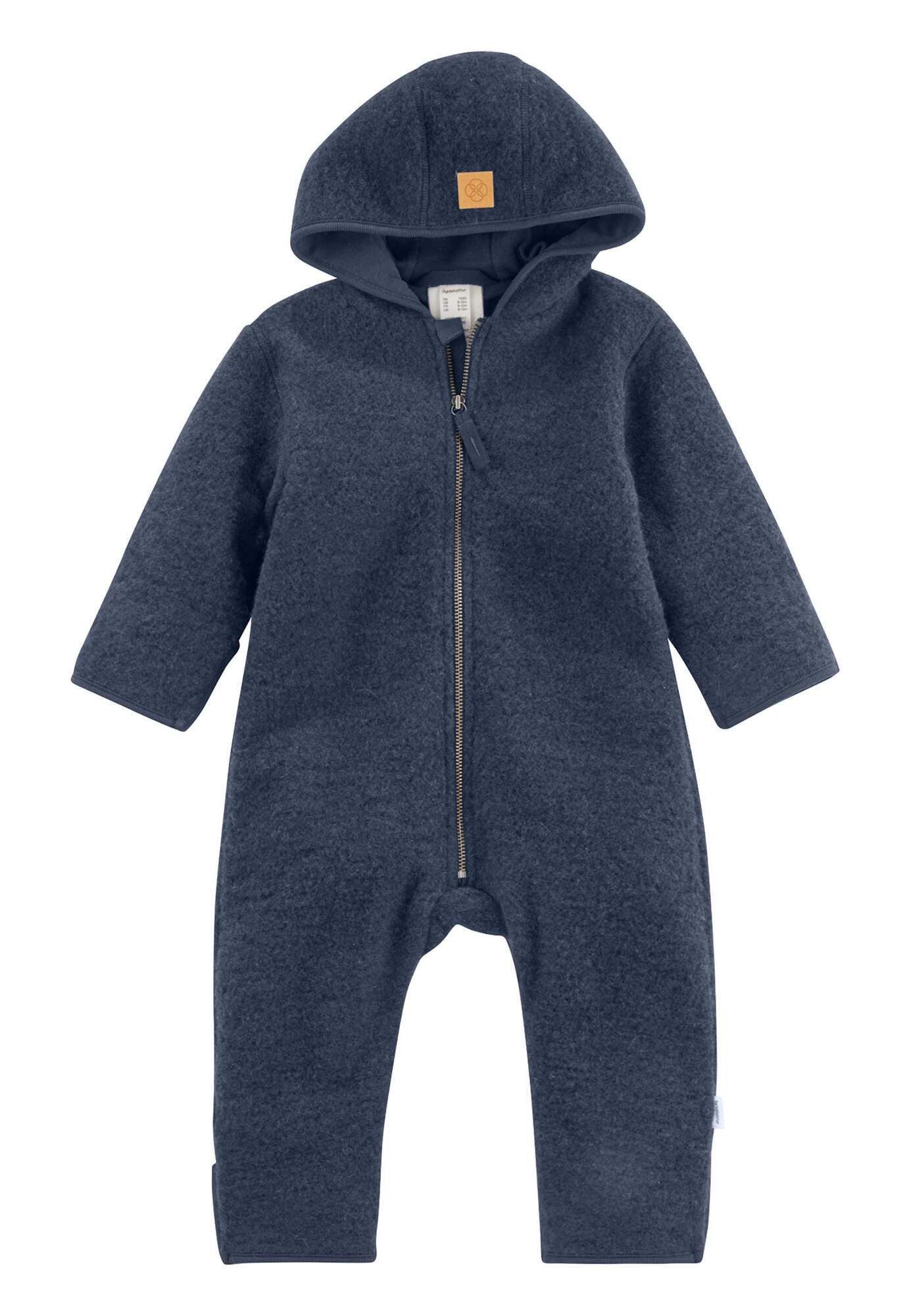 Hessnatur Overall Wollfleece aus reiner Bio-Merinowolle (1-tlg)