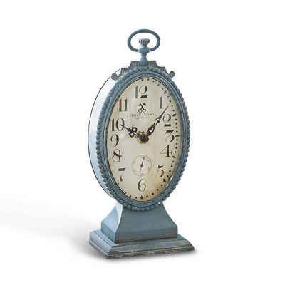 Mirabeau Wanduhr Uhr Michelet antikblau