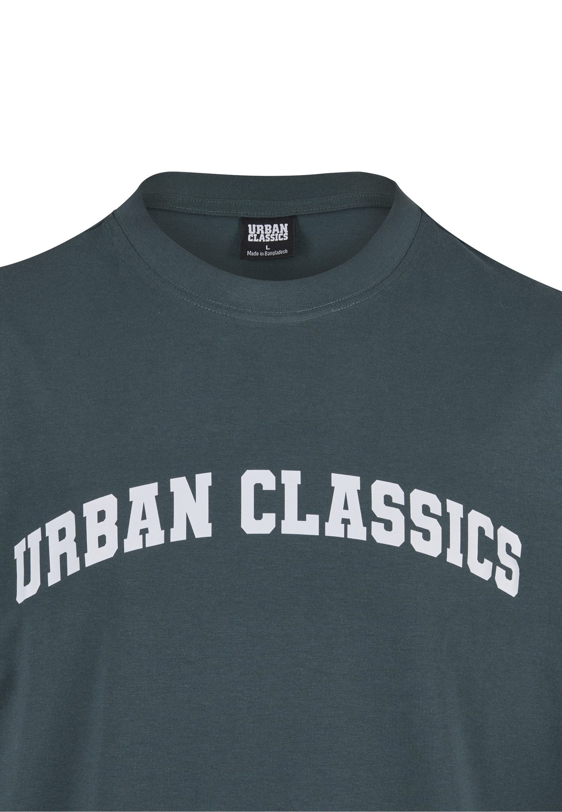 URBAN CLASSICS T-Shirt Urban Classics UC College Logo Tall Tee (1-tlg)