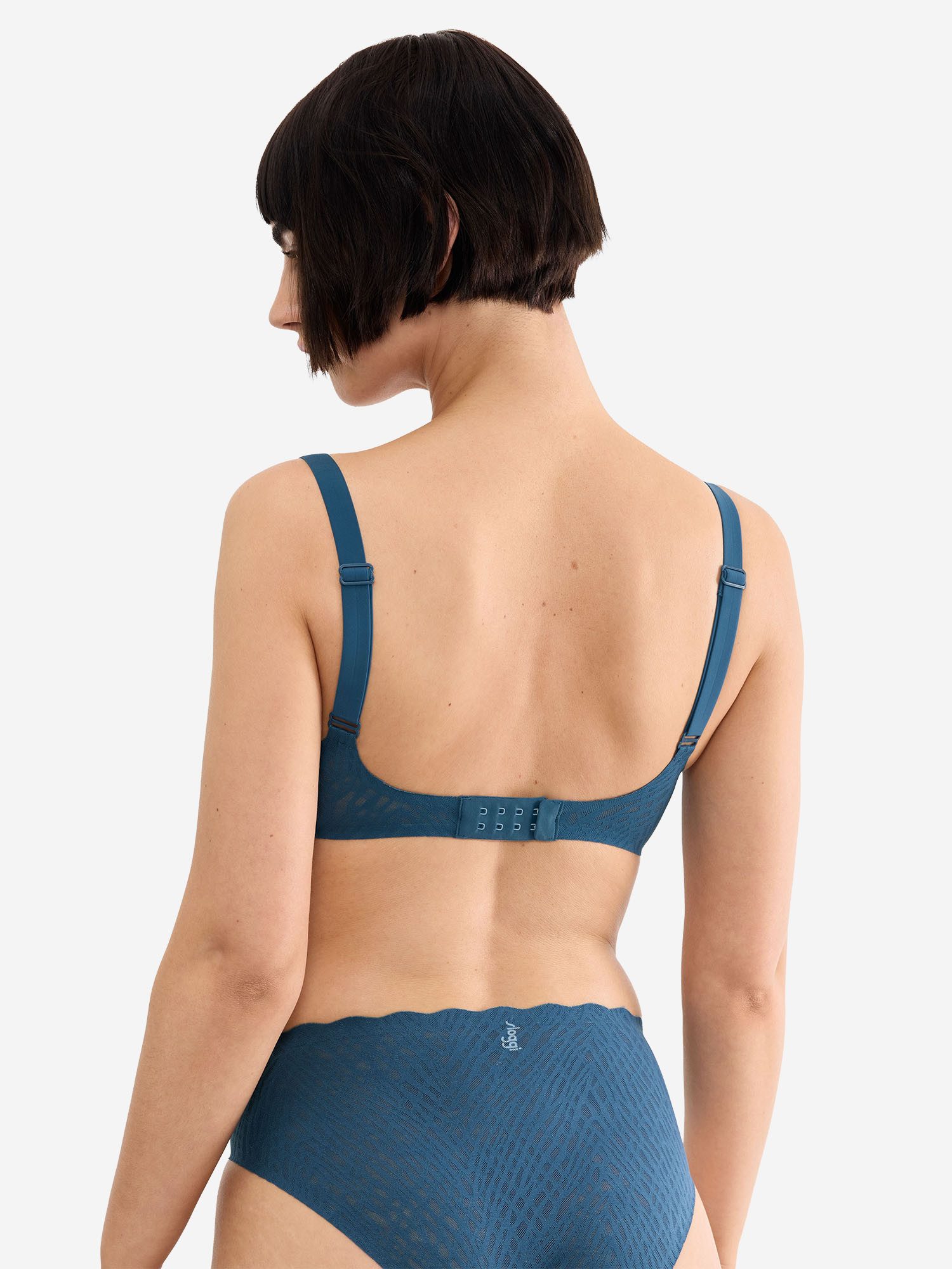 sloggi T-Shirt-BH Blue ZERO Feel Bliss THE UP Schalen‑BH, Nahtloser BH, Unsichtbarer BH
