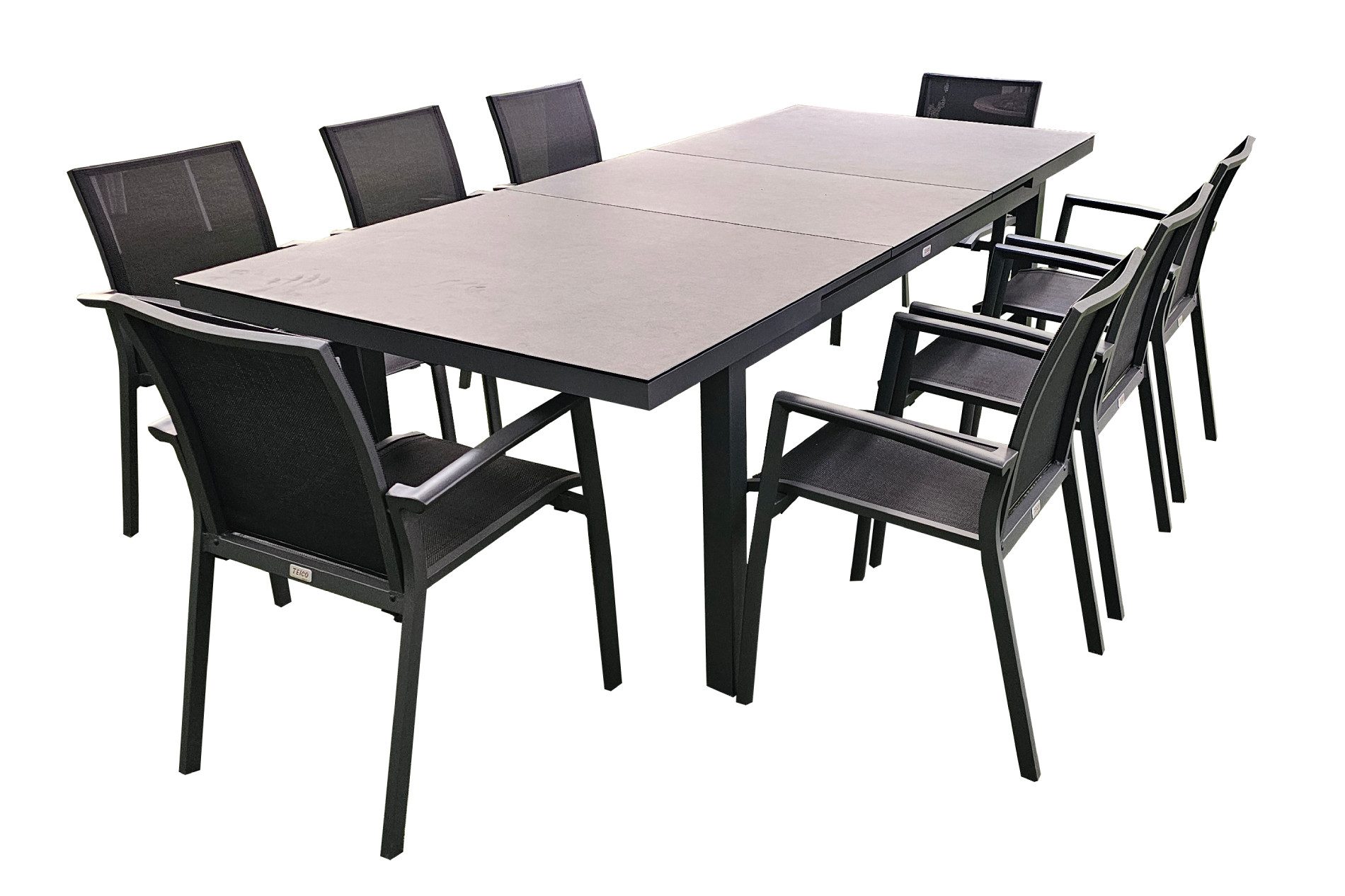 TEICO GROUP Garten-Essgruppe 9-tlg. Gartenmöbel Set günstig online kaufen