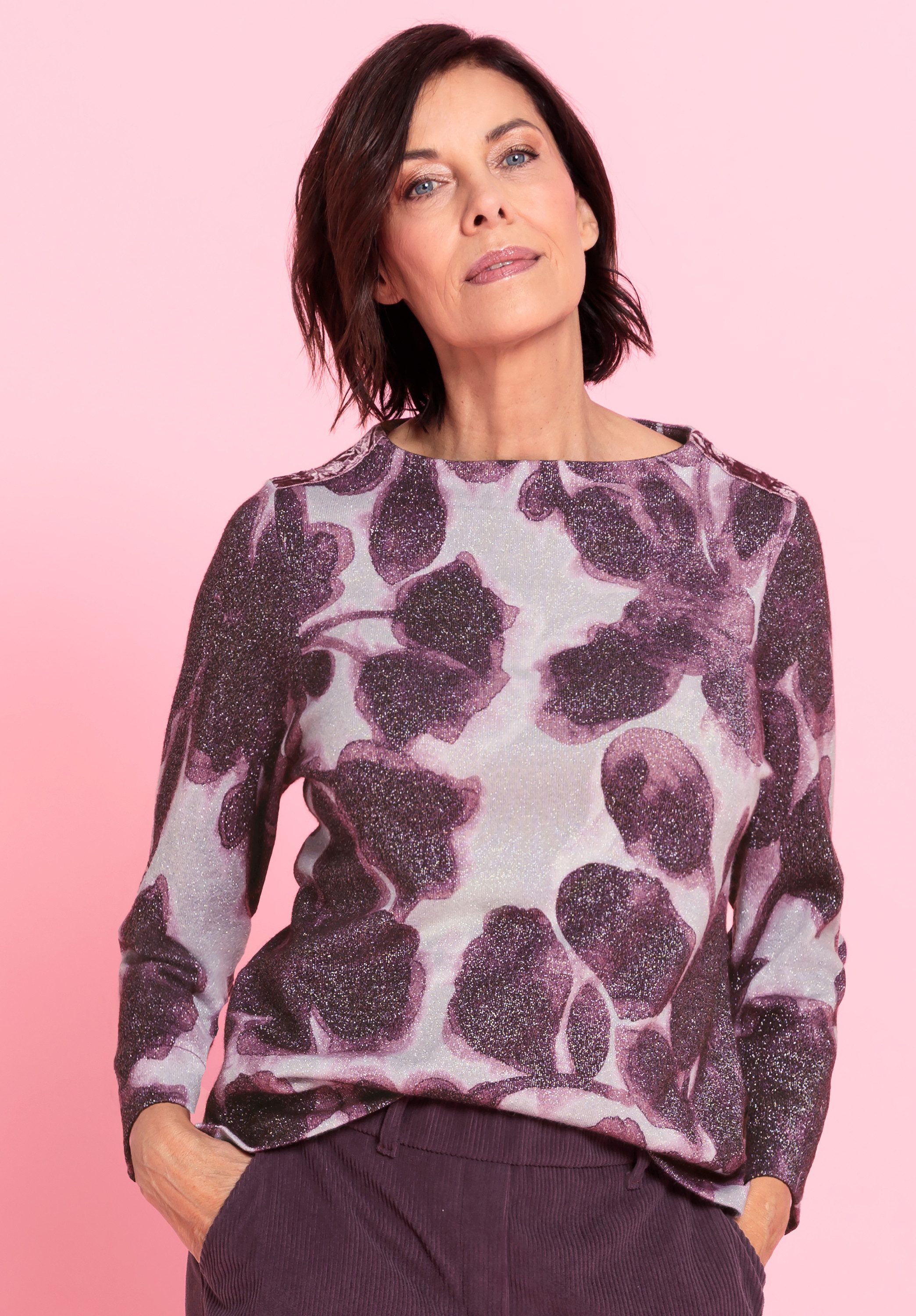 bianca Langarmshirt KYLIN in matt glänzendem günstig online kaufen