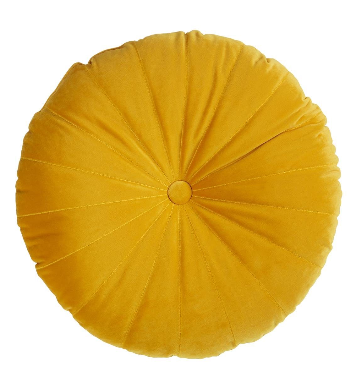 KAAT Amsterdam Dekokissen Mandarin Yellow 40X40 Gelb 40 x 40 cm 1 Zierkisse | Dekokissen