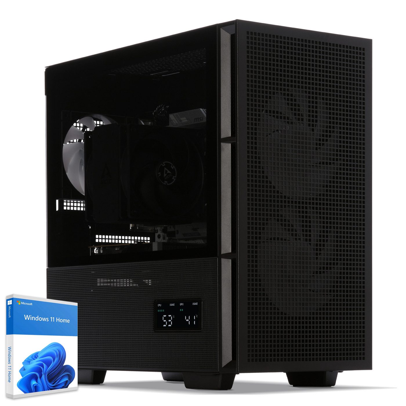 Sedatech UCCO122I2I1HF - Gaming-PC (Intel Intel Core Ultra 9 Intel Core Ultra 9 285K 24x 3.7GHz (max 5.7GHz), Geforce RTX 5060 Ti 16Gb, 32 GB RAM, 2000 GB SSD, Wlan 6E)