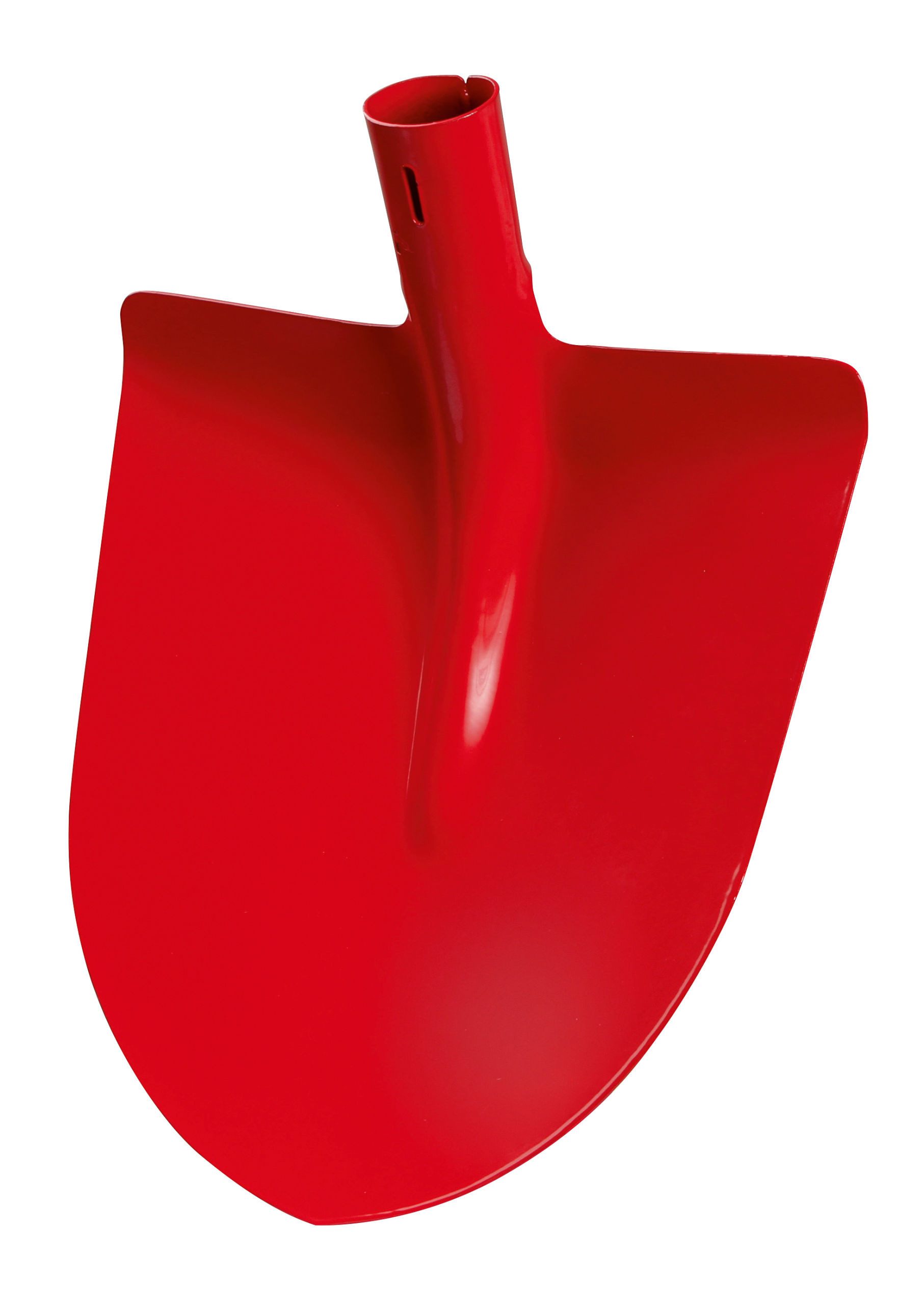 Polar Garten Schaufel Gr. 5 mit Aufbug, rot lackiert ohne Stiel 30 x 27 cm Stall, (1 St), lange Haltbarkeit