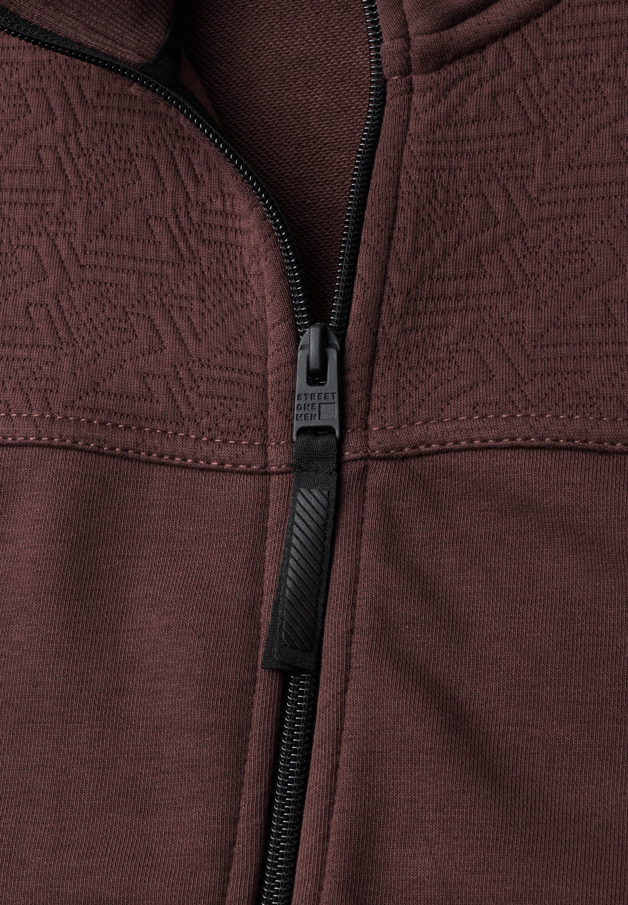 STREET ONE MEN Fleecejacke mit Stehkragen – Bild 5 von 5
